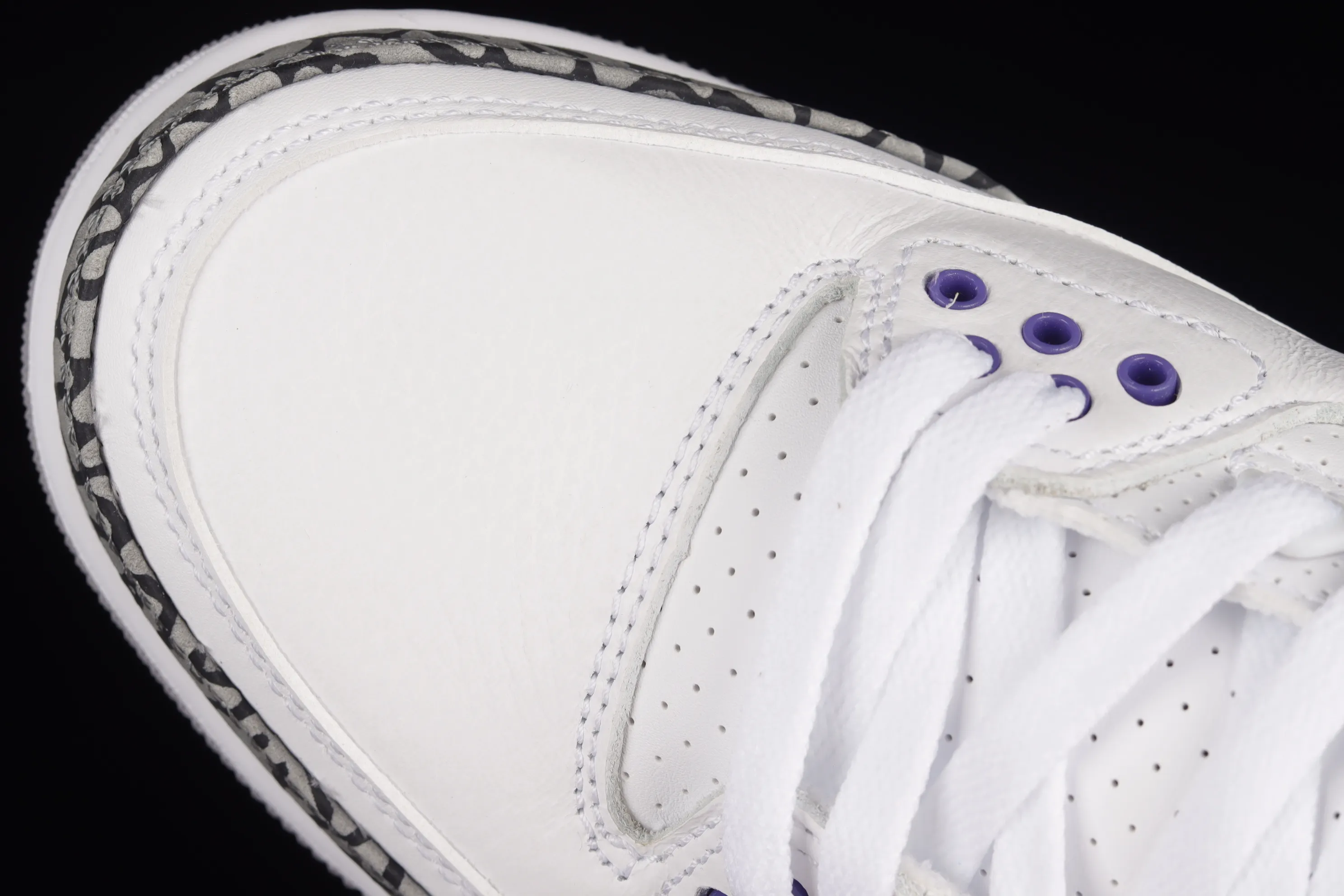 All categories Air Jordan Jordan series basketball shoes Air Jordan 3 Air Jordan 3 "Pine Green" AJ3 Joe 3 Villain Purple CT8532-105